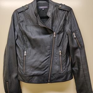 Marks & Spencer UK, Black feux leather jacket